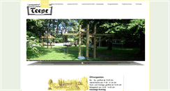 Desktop Screenshot of landgasthof-teepe.de